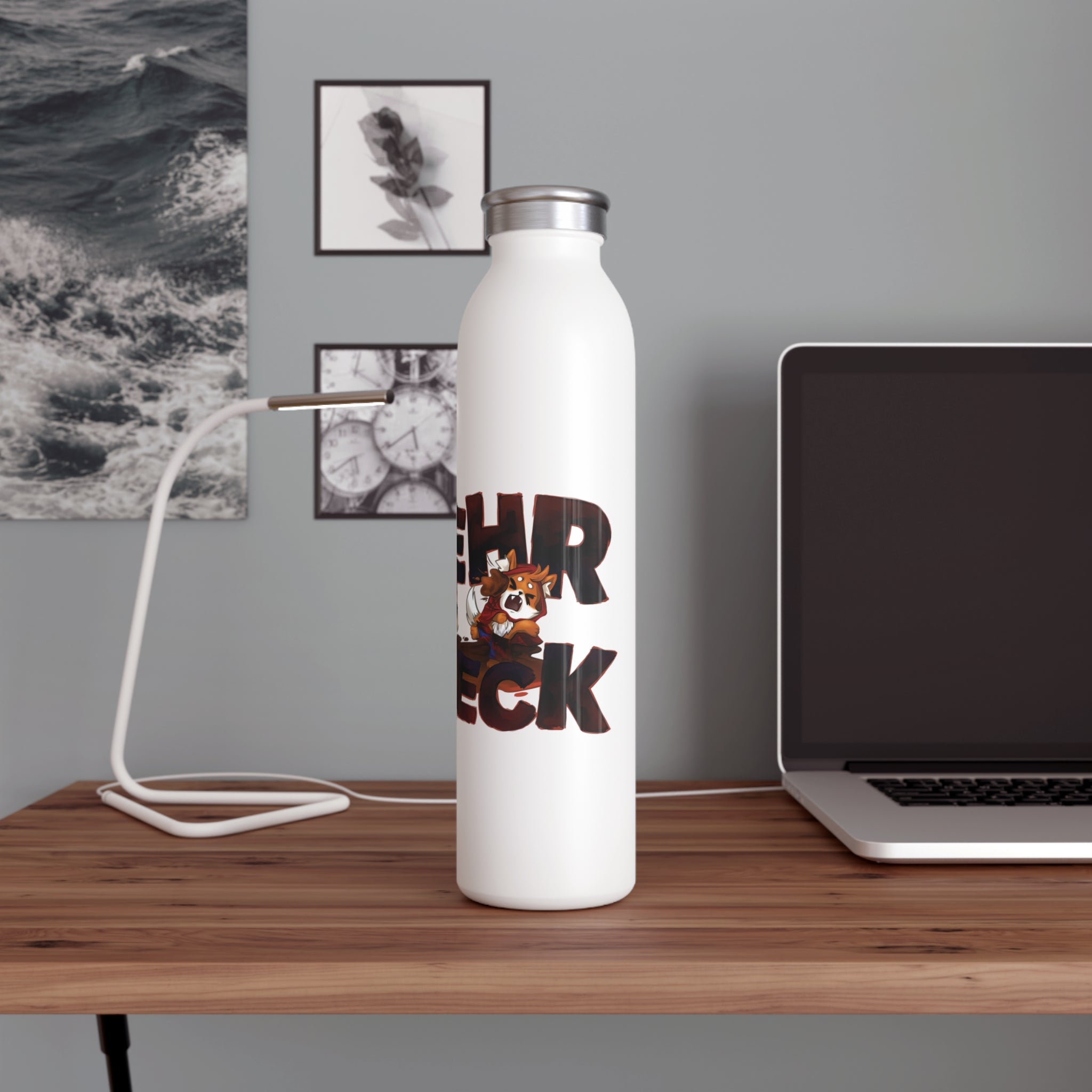 Mehr Dreck - Wasserflasche