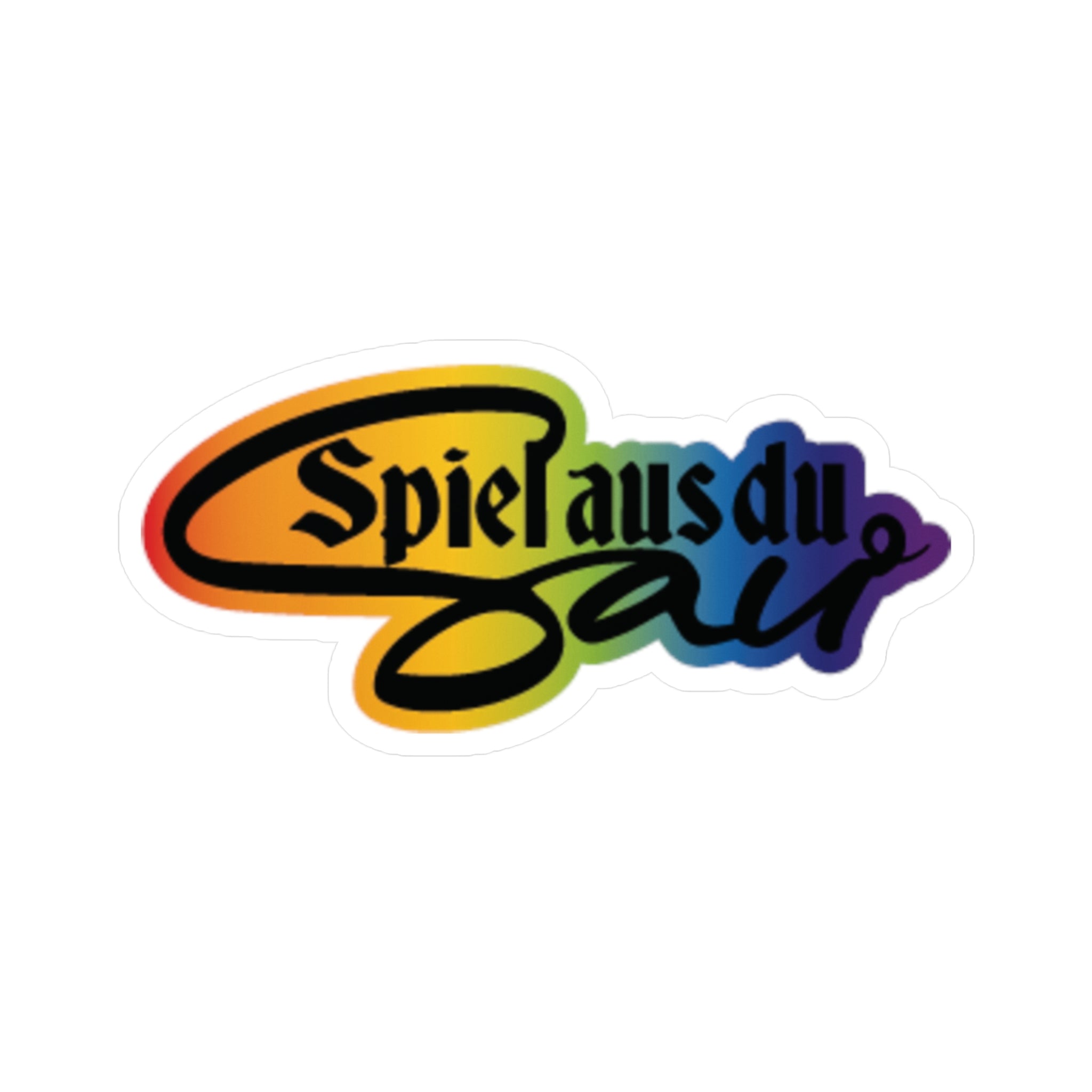 Spiel aus klein - Sticker