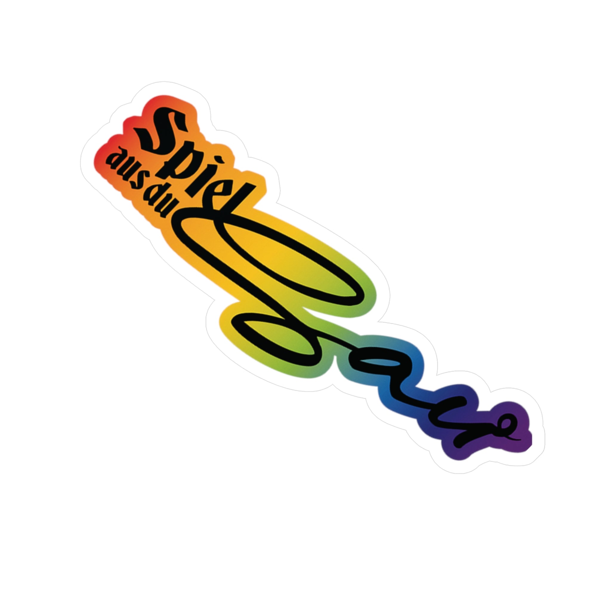 Spiel aus groß - Sticker